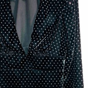 Velvet sparkle shirt